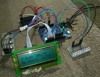 Arduino Leonardo and KTY81 Thermistor-based Advanced Thermometer