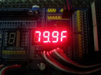 Temperature Display in Fahrenheit