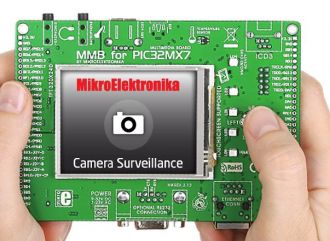 WebcamSurveillance on MMB PIC32MX7