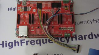 SPI and AN on mikromedia board